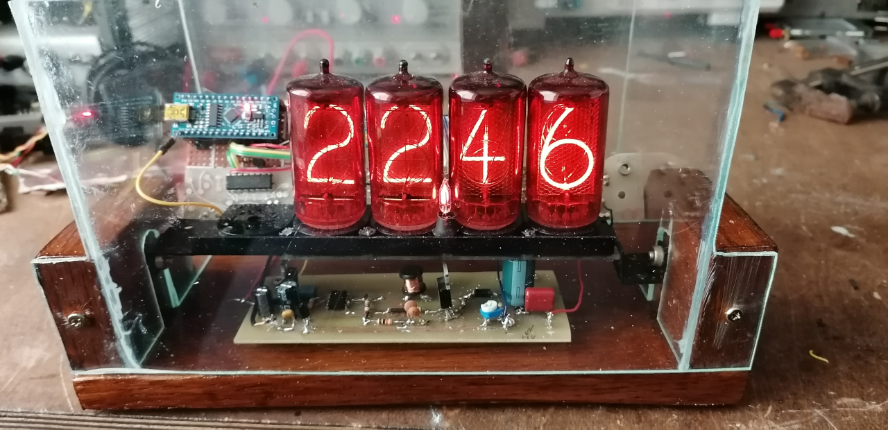 photo of Nixie clock 
