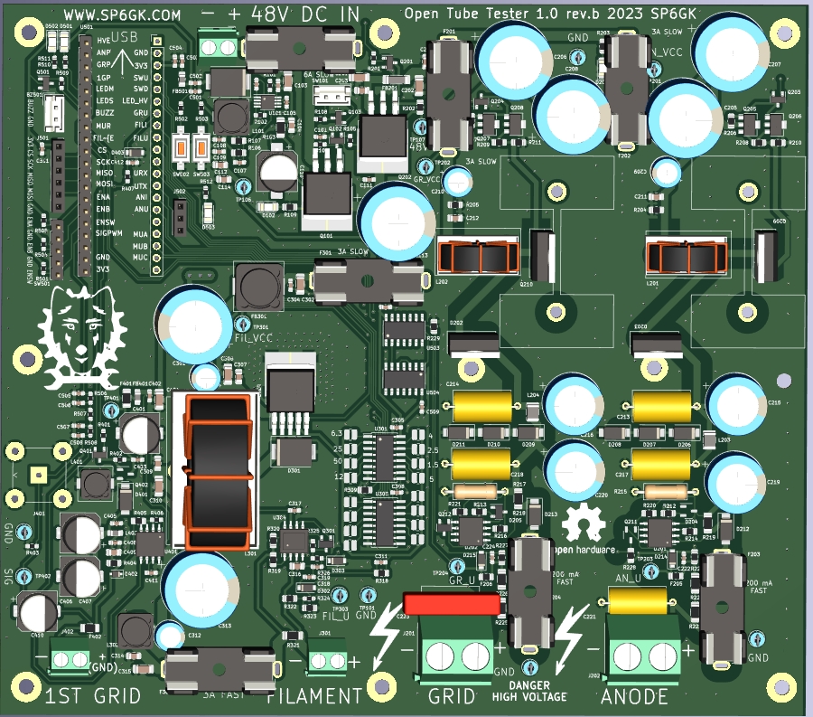 SONATA tube tester